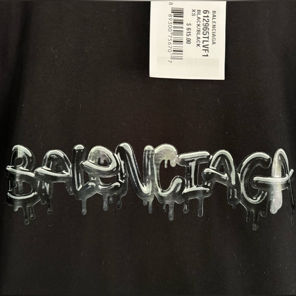 NWT Balenciaga unisex shirt. XS. T-shirt. - Picture 3 of 5